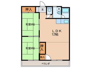 イーストハイツ高崎の物件間取画像